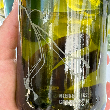 Paderglas mit Gravur